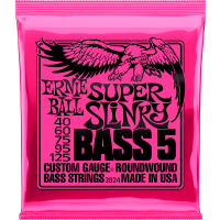 Ernie Ball Super slinky 5 cordes 40-125 - Vue 1