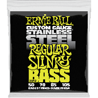 Ernie Ball Slinky stainless steel 50-105 - Vue 1
