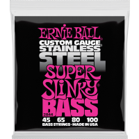 Ernie Ball Slinky stainless steel 45-100 - Vue 1