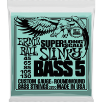 Ernie Ball Slinky nickel wound slinky super long scale 5 cordes 45-130 - Vue 1