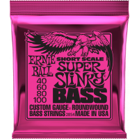 Ernie Ball Slinky nickel wound super slinky short scale 40-100 - Vue 1