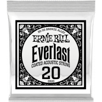Ernie Ball Everlast coated 80/20 br onze 20 - Vue 1