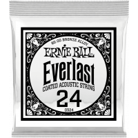 Ernie Ball Everlast coated 80/20 br onze 24 - Vue 1