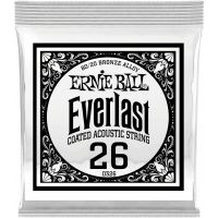Ernie Ball Everlast coated 80/20 br onze 26 - Vue 1