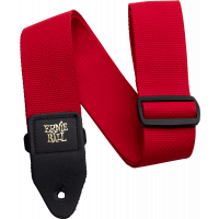 Ernie Ball Sangle polypro  rouge - Vue 1