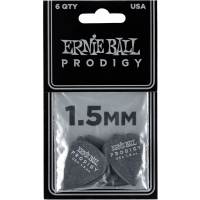 Ernie Ball Mediators prodigy sachet de 6 noir standard 1,5mm - Vue 2