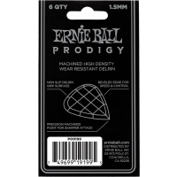 Ernie Ball Mediators prodigy sachet de 6 noir standard 1,5mm - Vue 3