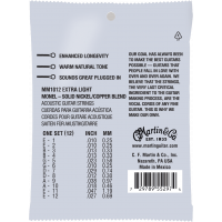 C.F. Martin & Co Jeu Retro Monel 12 cordes extra-light - Vue 2