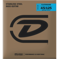 Dunlop Filés plats medium scale 5 cordes 45-105 - Vue 1