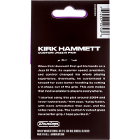 Dunlop Kirk Hammet Purple Sparkle Jazz, Player's Pack de 6 - Vue 4