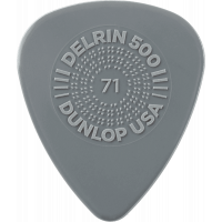 Dunlop Delrin 500 Prime Grip 0,71mm sachet de 12 - Vue 2
