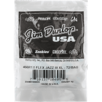 Dunlop Tortex Flex Jazz III XL 1,00mm sachet de 72 - Vue 1