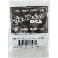 Dunlop Tortex Flex Jazz III XL 1,14mm sachet de 72 - Vue 1