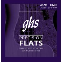 GHS 3020 Bass Precision Flat Short Scale Light 45-95 - Vue 1