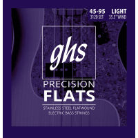 GHS 3120 Bass Precision Flats Medium Scale Light 40-95 - Vue 1
