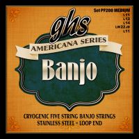 GHS PF200 Cordes Banjo Americana Series Medium - Vue 1