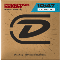 Dunlop Acoustic phosphor bronze light 12 cordes - Vue 1