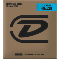 Dunlop Filés plats long scale 5 cordes 45-125 - Vue 1