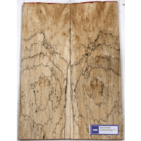 Lutherie Erable - 4A spalted maple 530x190x30x2 - Vue 1