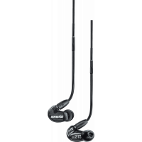 Shure SE215 noir - minijack avec micro et volume - Vue 3