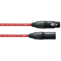 Cordial Câble micro XLR 5 m rouge - Vue 1