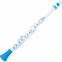 Nuvo Clarinette ABS blanche et bleue - Vue 1