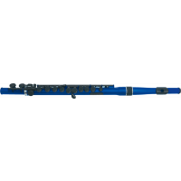 Nuvo Flûte traversière ABS bleu métallique et noire - Vue 1
