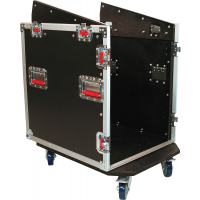 Gator Bois G-Tour pour console de mixage 12U avec rack 12U intégré - Vue 4
