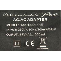 Wharfedale Pro Alim externe 2x(17VAC 1A) CONNECT1002/1202 - Vue 2