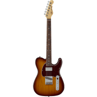 G&L Fullerton Deluxe ASAT Classic Bluesboy Tobacco Sunburst - Vue 1
