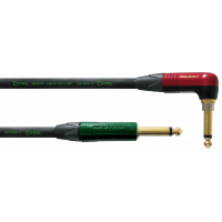 Cordial Câble guitare jack/jack SILENT coudé Road - 6m - Vue 1