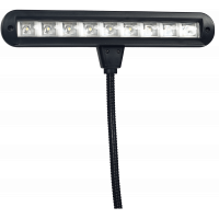 Lampe LED pour pupitre - col de cygne flexible 220 mm