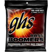 GHS M3045X Bass Boomers Extra Long Scale Medium 45-105 - Vue 1