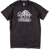 Dunlop T-Shirt noir Tortex Medium - Vue 1