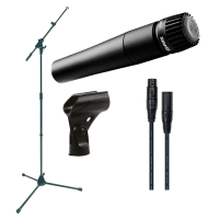 Shure SM57 - Pack avec câble XLR/XLR et pied - Vue 1