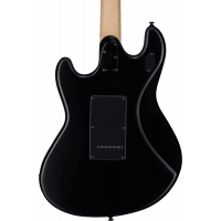 Sterling StingRay Guitar Stealth Black - Vue 6