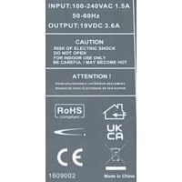 Mackie Alim Externe 20VDC 3,25A Freeplay (ASW) - Vue 2