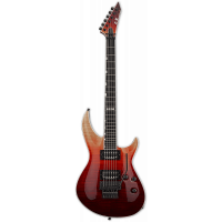 ESP E-II Horizon III FR Flamed Maple Black Cherry Fade - Vue 1