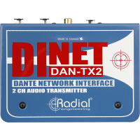 Radial Émetteur DANTE 2 canaux EtherCon - Vue 2