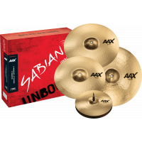 Sabian Pack AAX Promotional set finition brillante - Vue 1