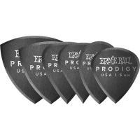 Ernie Ball Multipack médiators prodigy sachet de 6 noir 1,5mm - Vue 1
