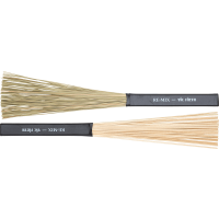 Vic Firth RE.MIX Brushes, 2-pair combo pack (Grass & Birch) - Vue 1