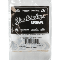 Dunlop White Fang 1,00mm sachet de 24 - Vue 1