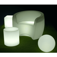 Algam Lighting C-40 cube de décoration lumineuse - 40 cm - Vue 6