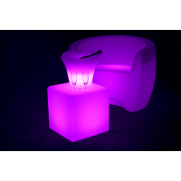 Algam Lighting C-40 cube de décoration lumineuse - 40 cm - Vue 7