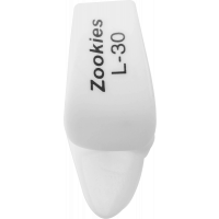 Dunlop Pouces Zookies blancs, Larges, sachet de 12 - Vue 1