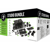 Mackie Studio Bundle Pack BigKnobStudio, 2 micros, enceintes - Vue 3