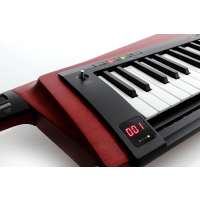 Korg Clavier Keytar 100S2 rouge, en bois - Vue 6