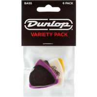 Dunlop Variety Pack Basse, Player's Pack de 6 - Vue 1