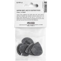 Dunlop Gator Grip Jazz III 1,4mm, Player's Pack de 6 - Vue 2